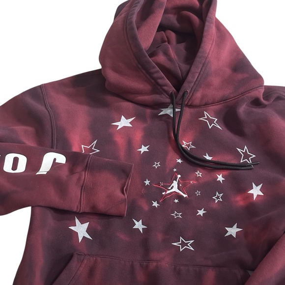 Nike Air Jordan Legacy AJ6 Stars Jumpman Hoodie Mens Small - Picture 3 of 6